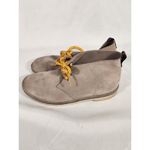 Clarks Desert Trek Mens Chukka Boot Suede Leather Comfort Luxe Neutral 10 main image 10